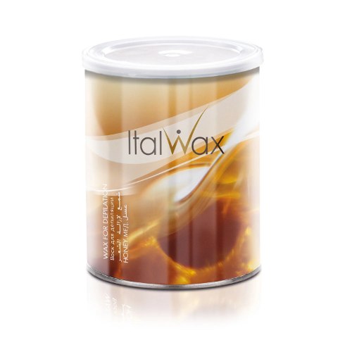 שעווה בדים פחית 800 גר' – דבש סדרה לשיער בינוני- ItalWax