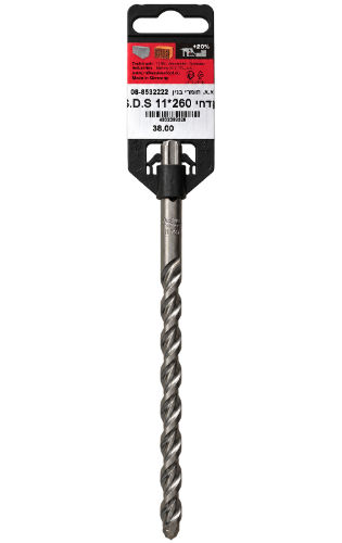 מקדח לפטישון ⁦Milwaukee SDS+⁩ – ⁦11×260⁩ מ״מ