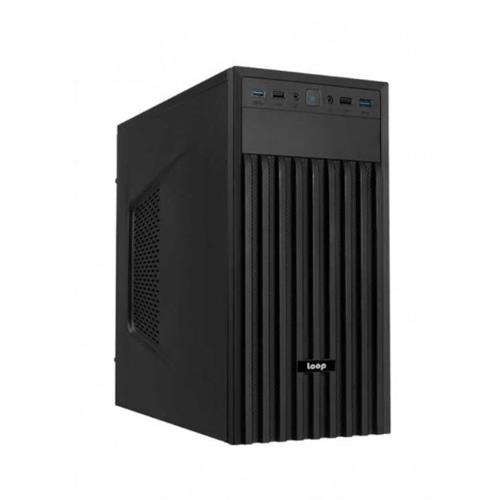 מארז מיני כולל ספק LOOP-2001 500W 35.5CM HEIGHT Mini Tower ATX
