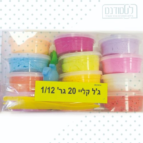 קליי מארז 12 צבעים