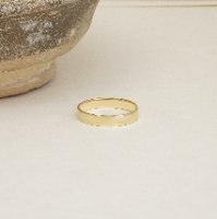 טבעת נישואין קלאסית ופופולרית בזהב 14 קרט