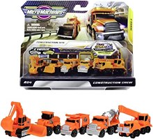 מיקרו מכונות צוות בנייה Micro Machines Construction Crew World Pack