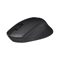 עכבר אלחוטי Logitech M330 Silent צבע שחור