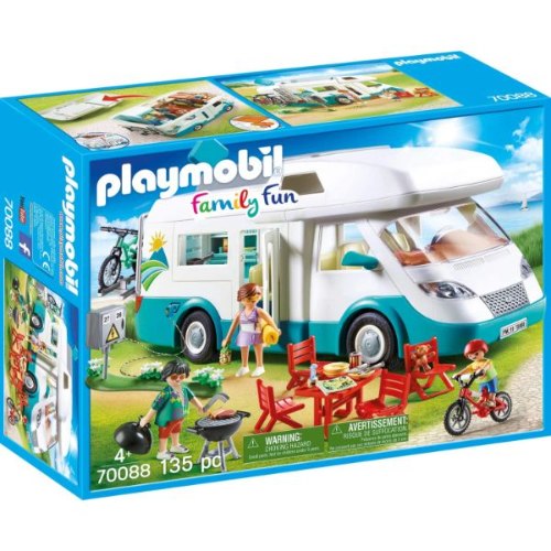 פליימוביל – קראוון משפחתי  Playmobil 70088 Family Fun Family Camper