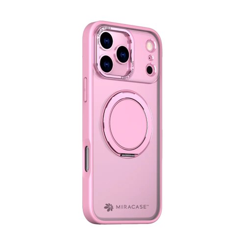 כיסוי ורוד עבור Miracase Miraring iPhone 17 Pro