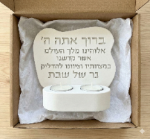 סדר הדלקת נרות שבת מבטון+מעמד לנרות