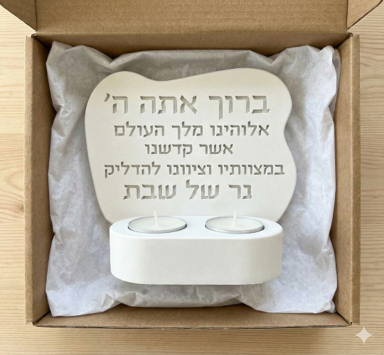 סדר הדלקת נרות שבת מבטון+מעמד לנרות