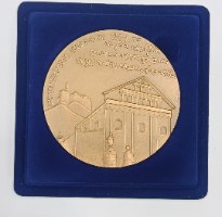 הגר"א, הגאון רבי אליהו מוולינא- תשס"ז, 2007, מדליה ברונזה, 70 מ"מ, החברה הממשלתית למדליות ולמטבעות