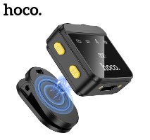 מיקרופון דיגיטלי אלחוטי Hoco L17 מיקרופון כפול עם דש מגנטי מתאים לחיבור (iP/Type-C)