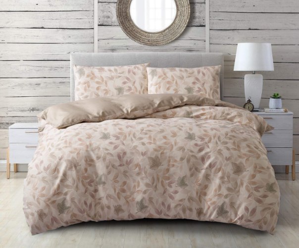 סט מצעים 100% כותנה אורגנית דגם עדן