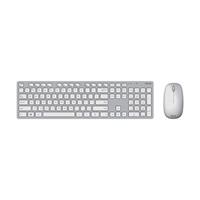 סט מקלדת ועכבר אלחוטי ASUS W5000 Copilot White