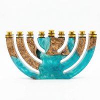 חנוכייה שקופה