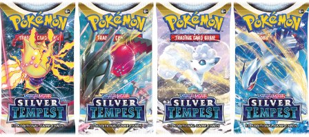 קלפי פוקימון בוסטר 2022 Pokemon TCG Sword & Shield 12 Silver Tempest Booster