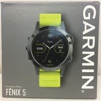 Garmin Fenix 5 Slate grey with amp yellow band