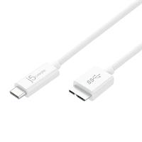 j5create כבל USB-C 3.1 ל-USB Micro-B 3.0 באורך 0.9m