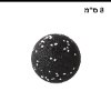 כדור 8 ס״מ - לבן - כדור ספוג ליוגה פיזיותרפיה