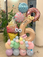 🍩 Candy Donut Dream – עיצוב מתוק עד הבית
