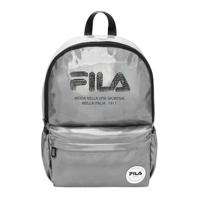 תיק גב 2 תאים FILA - אולטרה כסוף