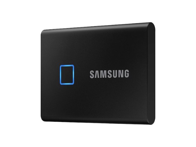SAMSUNG PORTABLE SSD T7 TOUCH 500GB USB3.2