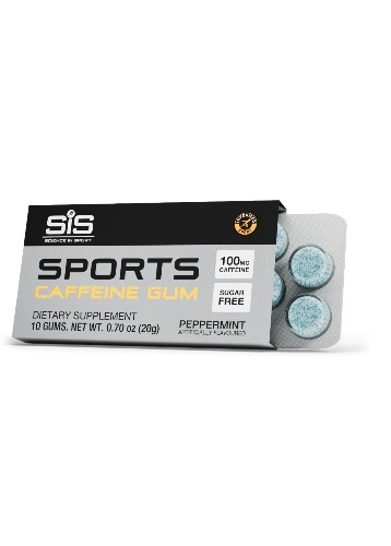 SIS SPORTS CAFFEINE GUM SUGAR FREE|מסטיק קפאין ללא סוכר 10 יחידות