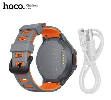 שעון חכם לילדים HOCO Y107 – סוללה חזקה ותמיכה מלאה באייפון ואנדרואיד.