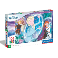 קלמנטוני - פאזל 104 חלקים פרוזן - Clementoni  FROZEN 25737