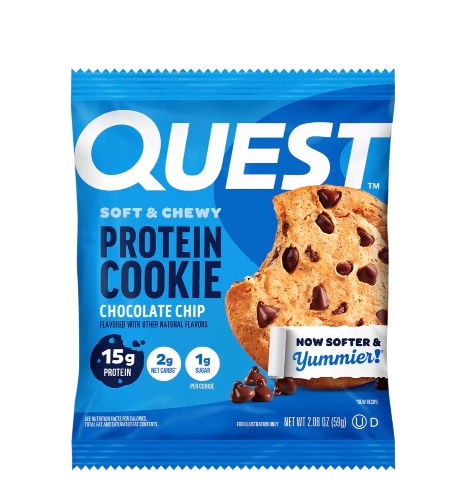 עוגיות חלבון קווסט 12 יחידות במארז |QUEST PROTEIN COOKIE
