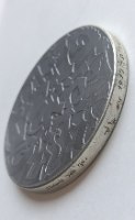 אל על- שנת 1977, מדליה כסף/935, 59 מ"מ, החברה הממשלתית למדליות ולמטבעות