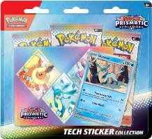 קלפי פוקימון מארז Pokémon Scarlet & Violet SV8.5 Prismatic EVOLUTIONS Tech Stickers Collection