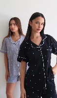 פיג׳מה טטרה קצרה -100% כותנה