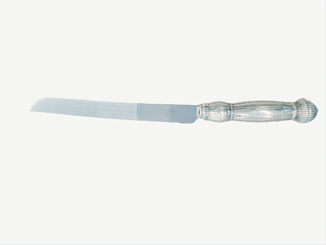 סכין לחלות שבת דגם  A26 משולב כסף טהור
