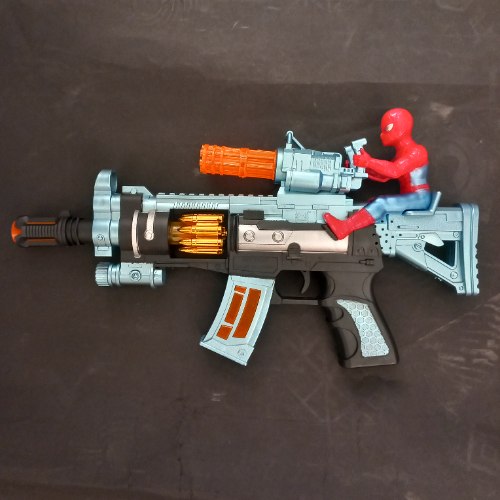 ספיידרמן - רובה אורות וצלילים גודל 35 ס''מ