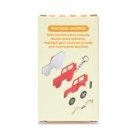 מיני ג'יפ – יצירת מחזיק מפתחות מעץ