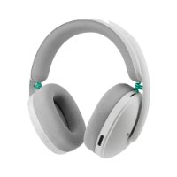 אוזניות אלחוטיות צבע לבן Logitech G325 – פריט בודד בצבע לבן-אפור עם נגיעות ירוקות בהירות Bluetooth