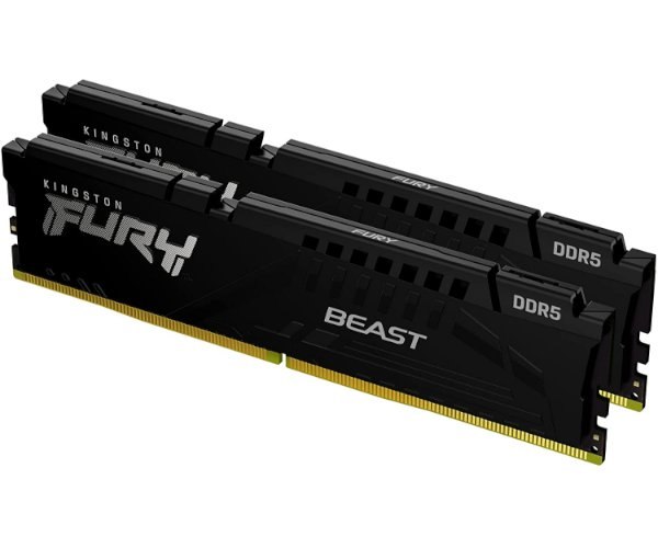 זכרון לנייח Kingston Fury Beast 32GB 2X16 DDR5 5600Mhz C36 KIT