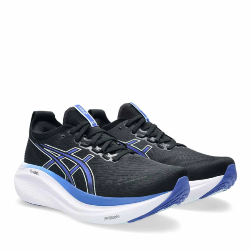 Asics Gel Nimbus 27 Men Black Dark Cobalt Vietnam נעלי ריצה ג`ל נימבוס 27 לגברים צבע שחור כחול