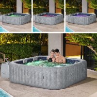ג'קוזי מתנפח בייתי סן פרנסיסקו | Bestway | 230x230x71| 6001Q|SAN FRANCISCO| SPA| קפיץ קפוץ