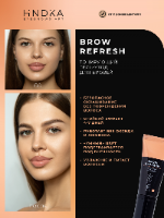 Hindika Brow Refresh – ג׳ל לצביעת גבות ללא חמצן