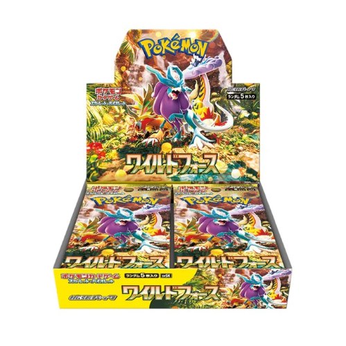 מארז פוקימון בוסטר Pokemon Card Game Scarlet & Violet sv5K Wild Force Booster Pack BOX Japan