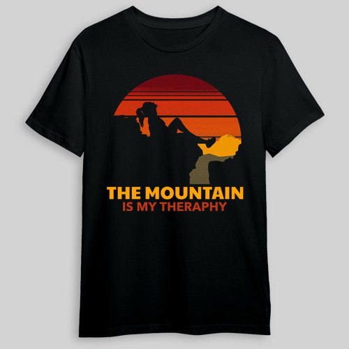 חולצה Mountain is my theraphy
