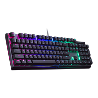 מקלדת גיימינג מכאנית CoolerMaster MK750 RGB Blue Switch עברית/אנגלית