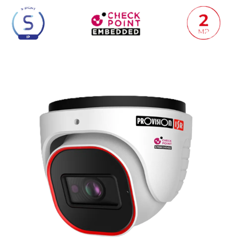 מצלמת כיפה Provision DH-320IPSN-28 IP 2MP 20m IR 2.8mm