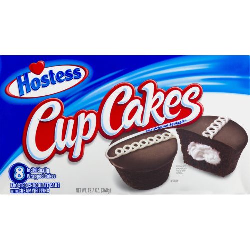 מארז הוסטס קאפקייקס בטעם שוקולד במילוי קרם 🧁🍫 360 גרם