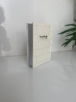 סידור מהודר-דגם כותל-דמוי עור - לגבר-כסף