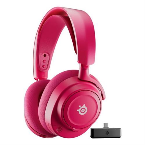 אוזניות גיימינג אלחוטיות SteelSeries Arctis Nova 7X Gen 2 ורוד