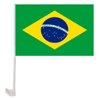 דגל נבחרת ברזיל לרכב