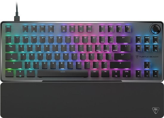 מקלדת מכנית חוטית לגיימינג Turtle Beach Vulcan II TKL Pro עם מתגים מגנטיים ו-RGB