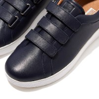 ראלי סגירת סקוצ' כחול נייבי עור פיטפלופ FITFLOP
