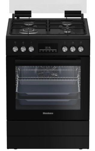 תנור אפייה משולב 65 ליטר Blomberg HGN9335Z - צבע שחור