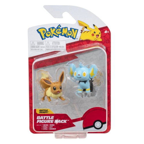 פוקימון - דמויות איווי ושינקס - POKEMON EEVEE + SHINX